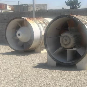 پشت دوتا جت فن دهانه 160